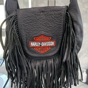 Harley-Davidson Black Fringe Bag